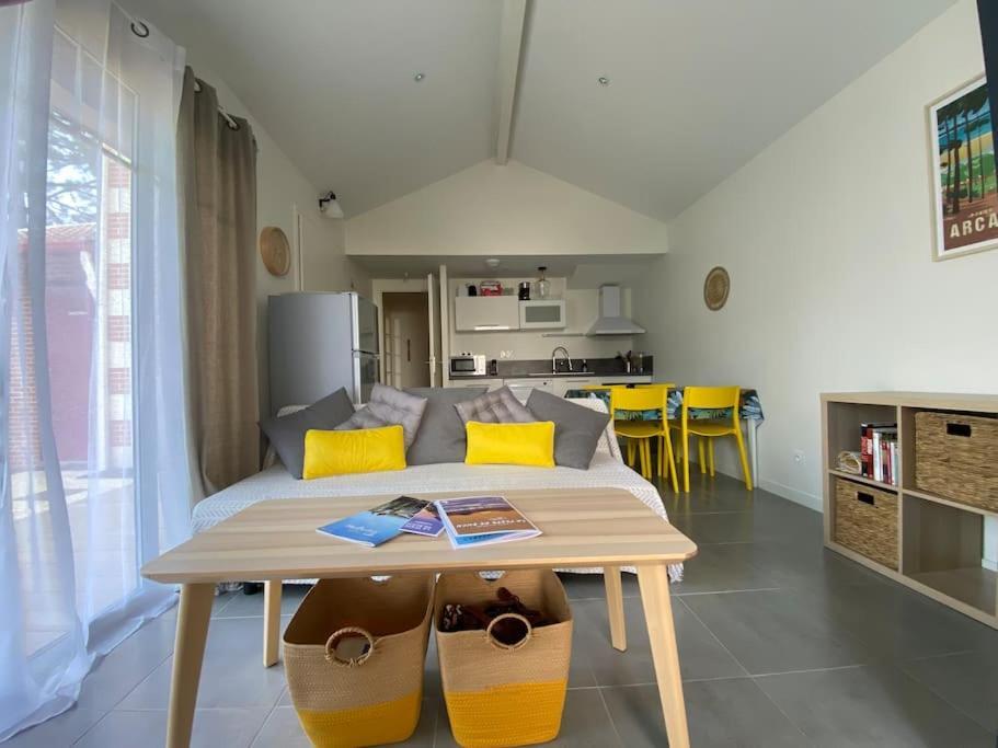 Maison Typee Arcachonnaise Avec Piscine Commune La Teste-de-Buch Eksteriør billede